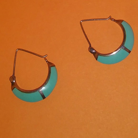 Jewelry - 925 silver turquoise earrings